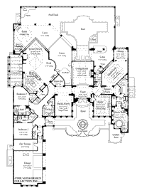Lindley-Main Level Floor Plan-#6930