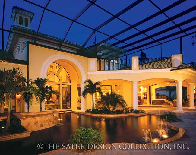 Lindley-Rear Elevation View-Plan #6930