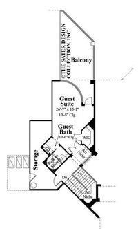 Dauphino- Upper Level Floor Plan -#6933