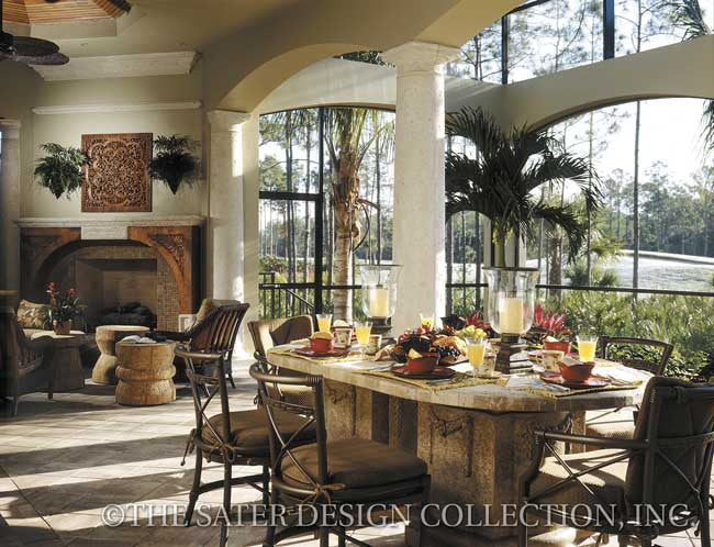 Casa Bellisima-Outdoor Kitchen- Plan #6935