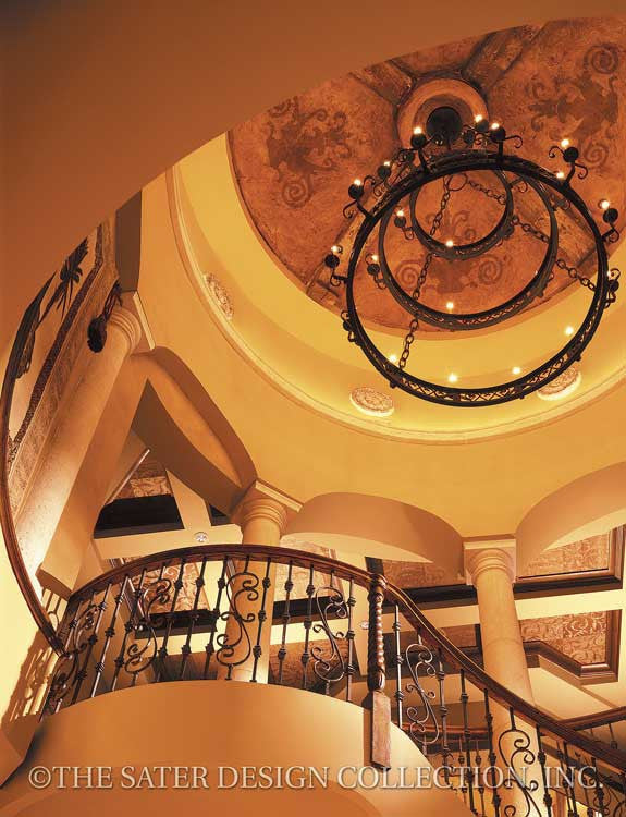 Casa Bellisima-Spiral Staircase-Plan #6935