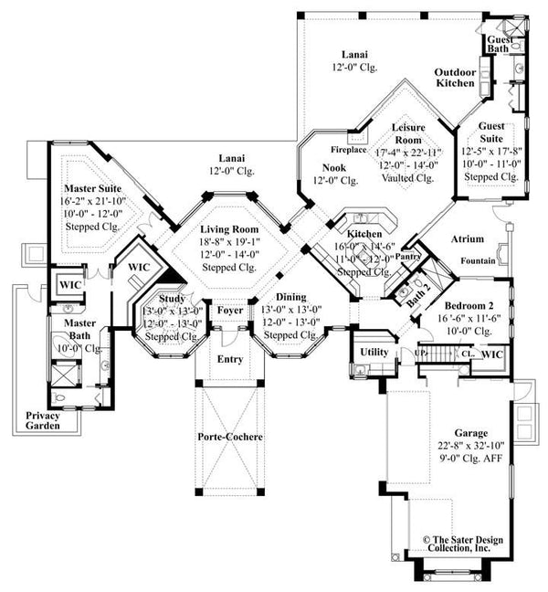 Isabel - Main Level Floor Plan - #6938