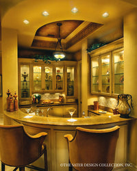Ristano Home Plan Wet Bar View #6939