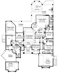 Jaster Park Home Main Level Floor Plan #6941