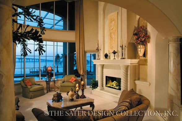 Pontedera Home Living Room View - Plan #6943