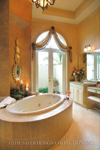 Ponteder Home Plan - Master Bathroom  Plan #6943