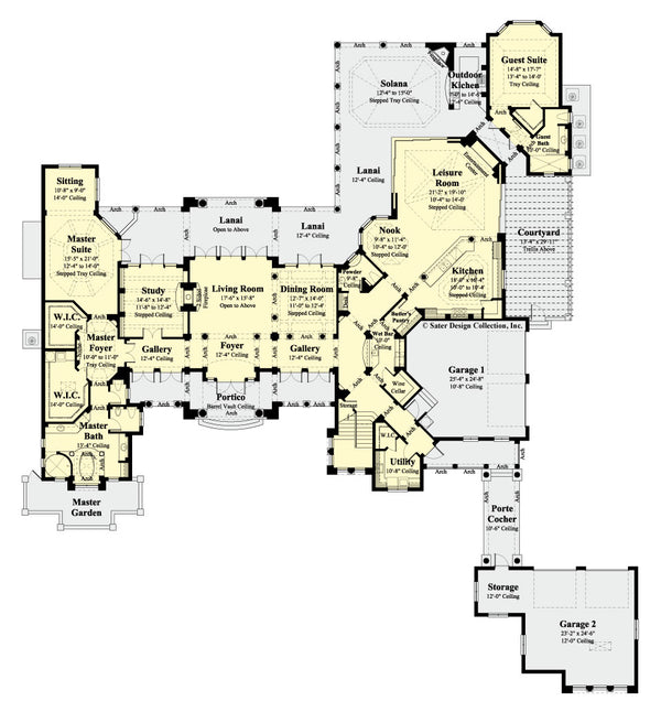 Cordillera first floor plan