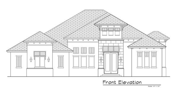Mansfield House Plan Sater Design Collection