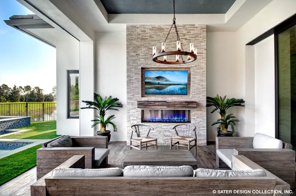 Mansfield House Plan Sater Design Collection