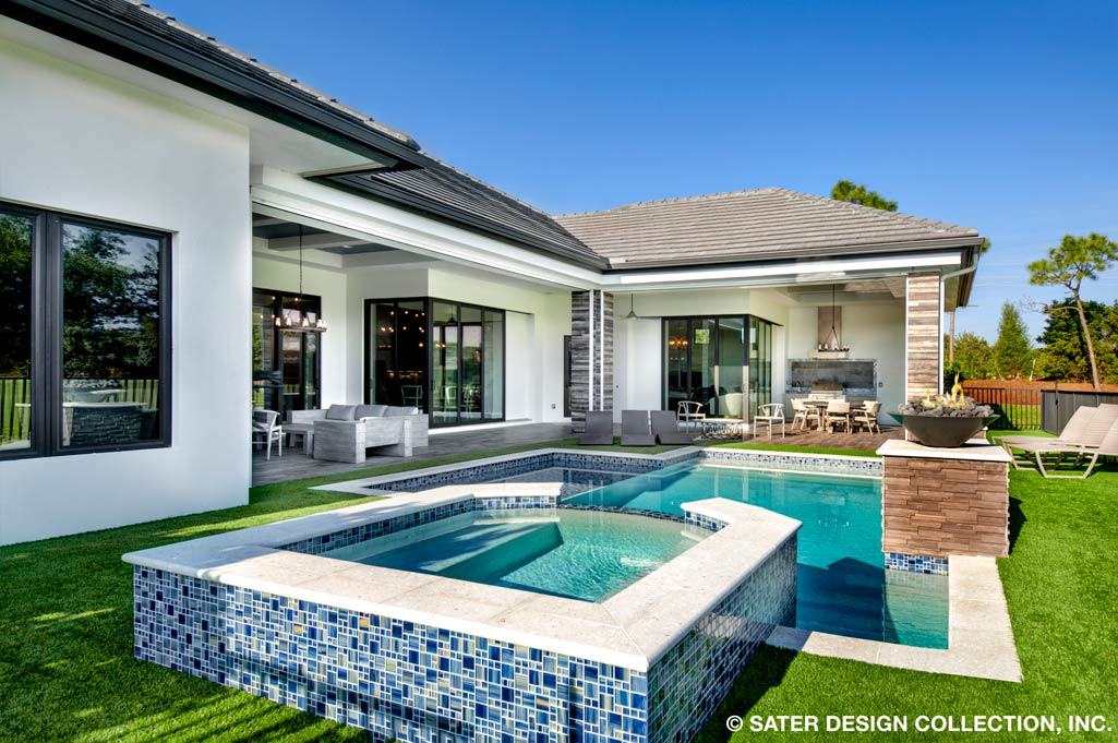 Mansfield House Plan Sater Design Collection