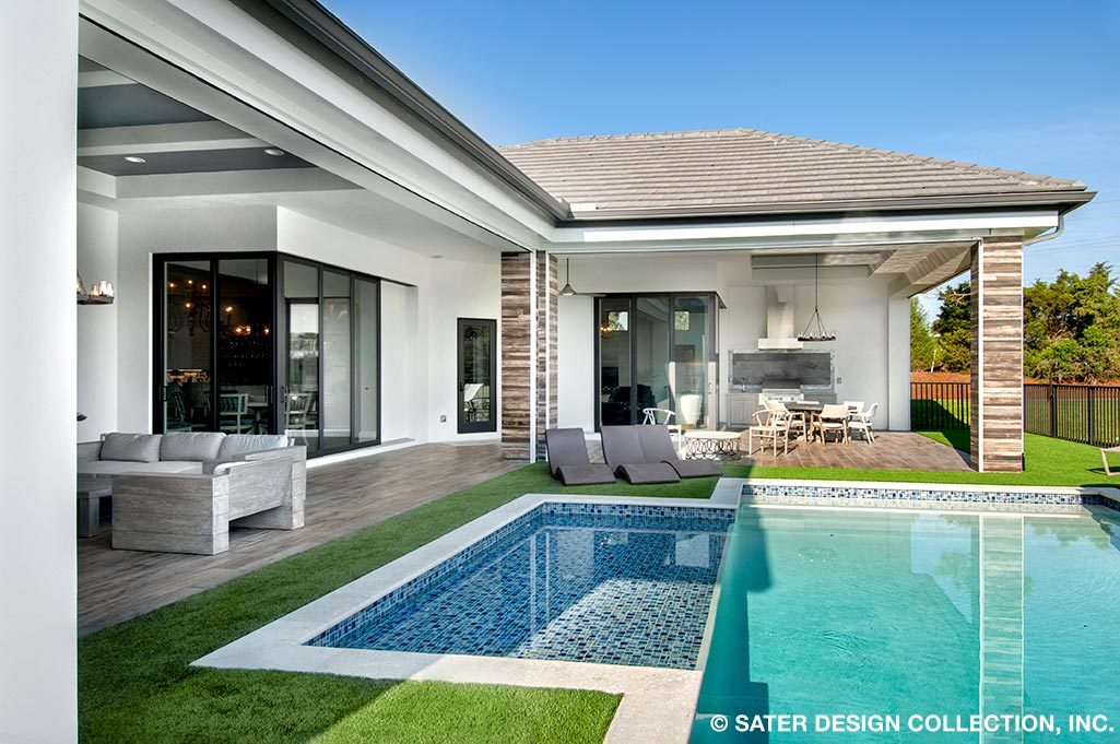 Mansfield House Plan Sater Design Collection