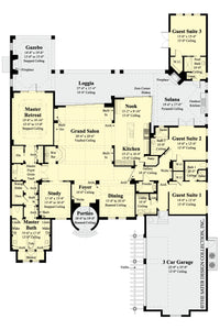 Valdivia Spanish Colonial floor plan
