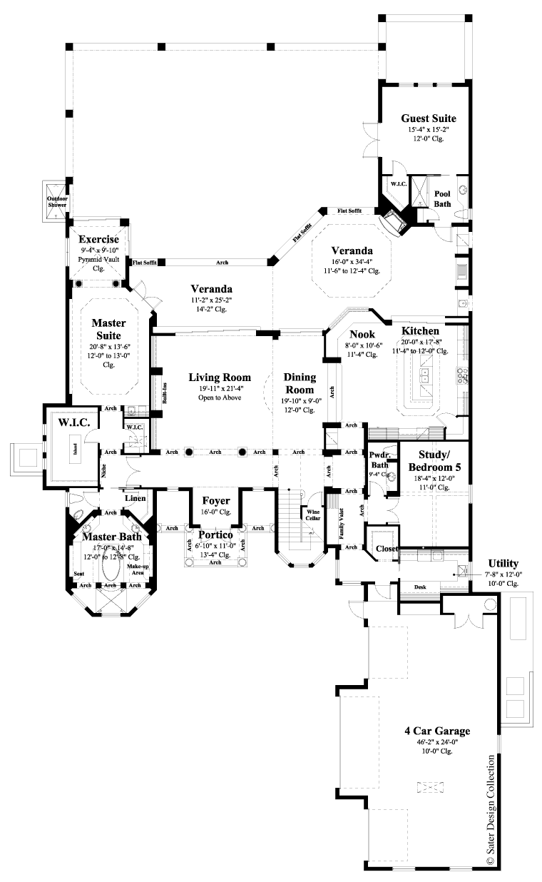 Gabriella-Main Level Floor Plan-#6961