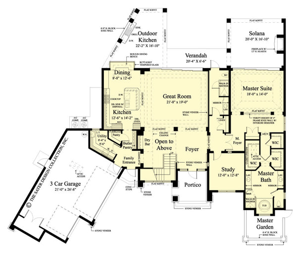 Moderno floor plan