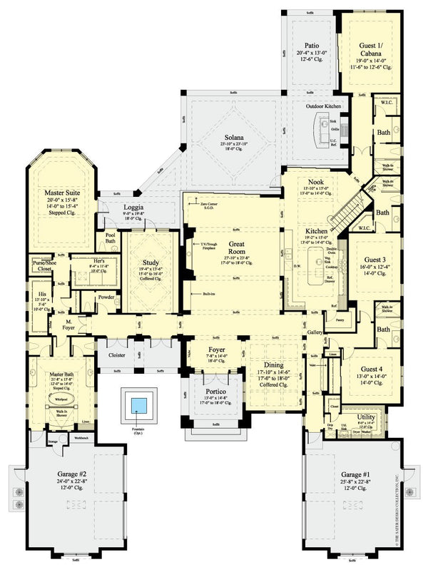 Stillwater-Lower Level Floor Plan-Plan #6970