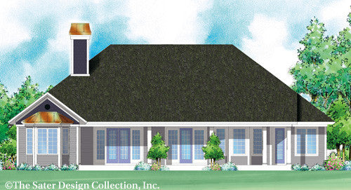 Villette-Rear Elevation-Plan #7006