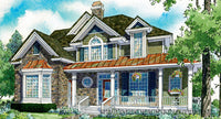 Allegra-Front Elevation-Plan #7008