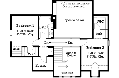 La Roux-Upper Level Floor Plan-#7009