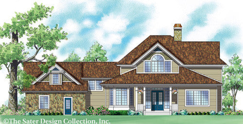 Aveline-Rear Elevation-Plan #7014