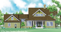 Huntington Rear Elevation Render Image - Plan #7015