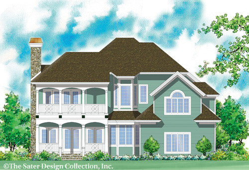 Sidonia-Rear Elevation-Plan #7017