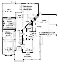 Jasper-Main Level Floor Plan-#7019