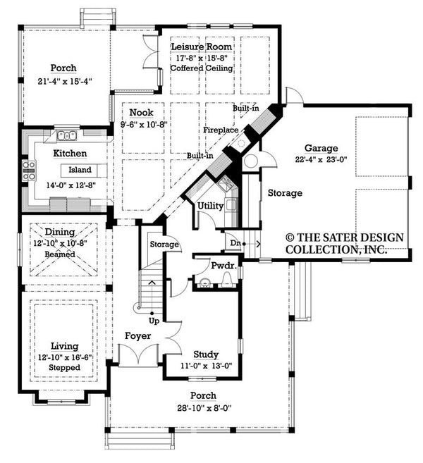 Jasper-Main Level Floor Plan-#7019
