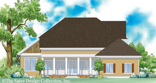 Bricewood-Rear Elevation-Plan #7025