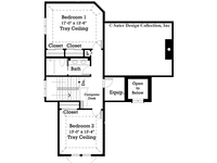 Julian- Upper Level Floor Plan -#7026