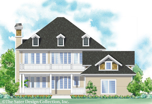 Kendall-Rear Elevation-Plan #7028