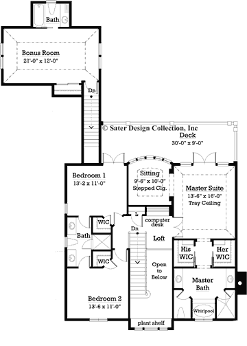 Kendall-Upper Level Floor Plan-7028
