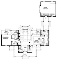 Brantley Pines- Main Level Floor Plan -#7033