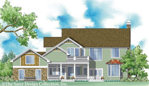 Chilton Hills-Rear Elevation-Plan #7039