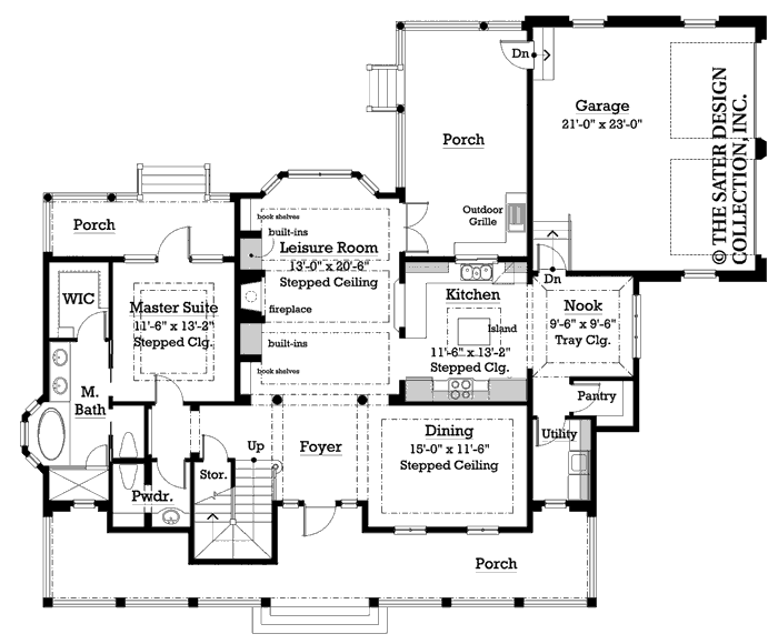 Diamanta-Main Level Floor Plan-#7041