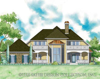 Diamanta-Rear Elevation-Plan #7041
