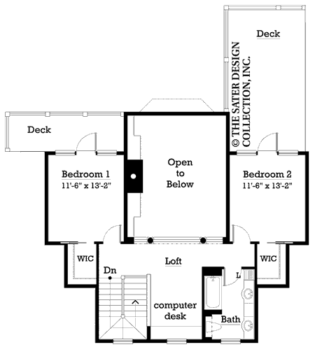 Diamanta-Upper Level Floor Plan-#7041