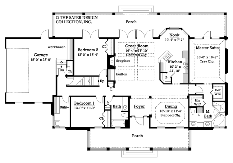 crescent somer-main level floor plan-#7044