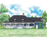 Crescent Somer-Rear Elevation-Plan #7044