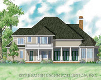 Wilona-Rear Elevation-Plan #7048