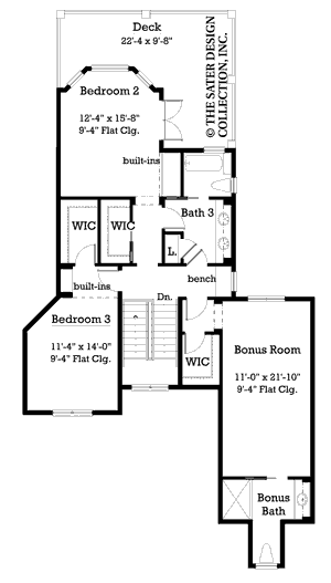 Wilona-Upper Level Floor Plan-#7048