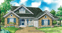 Cassidy-Front Exterior Rendering-Plan #7054