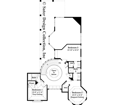 Thornebury-Upper Level Floor Plan-#7056