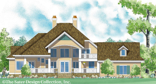 Cloverdale-Rear Elevation-Plan #7058