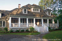 Oak Island Home Plan 7062 Front Elevation