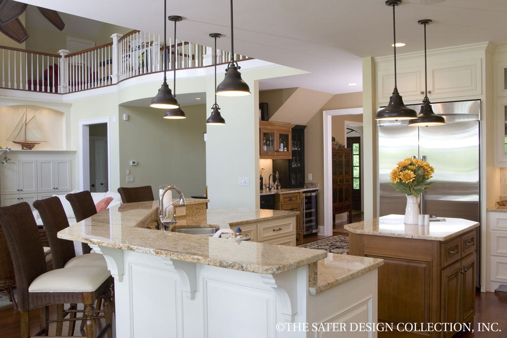 Oak Island Home Plan 7062 Kitchen-1