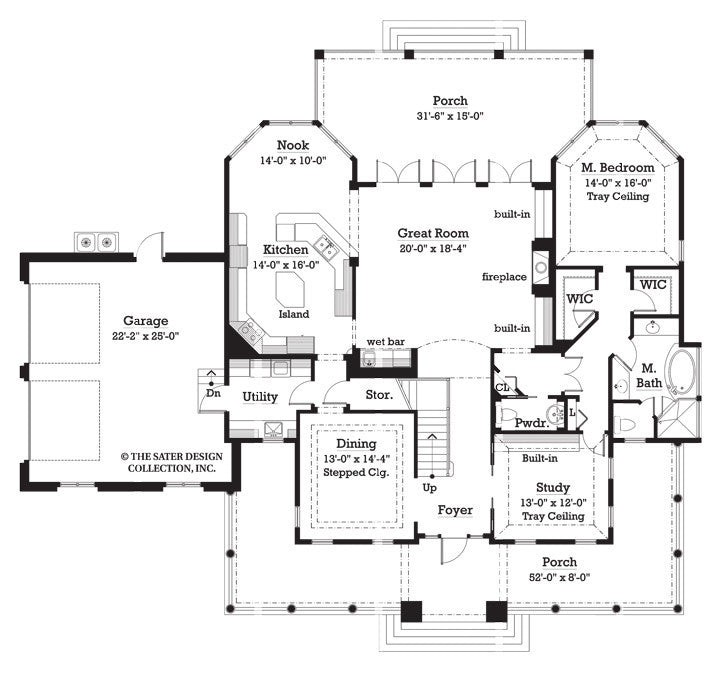 Vernay-Main Level Floor Plan-#7063
