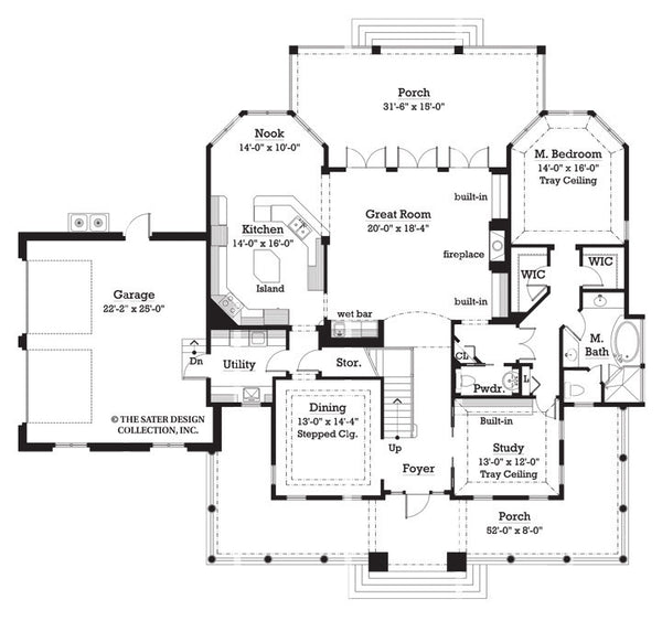 Vernay-Main Level Floor Plan-#7063