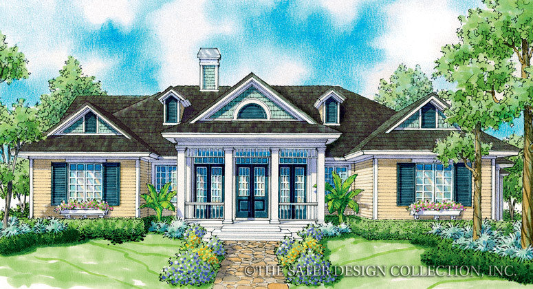 Madison-Front Elevation Rendering-Plan #7064