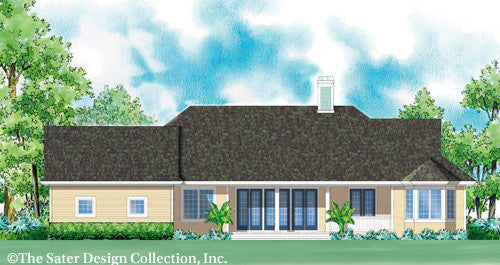 Madison-Rear Elevation Rendering-Plan #7064