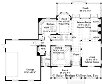 Walnut Ridge-Main Level Floor Plan-#7070